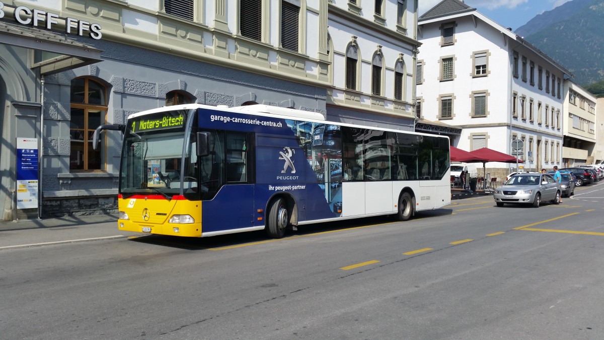 Ortsbus Citaro O530 Ü in Brig am 24.07.2015