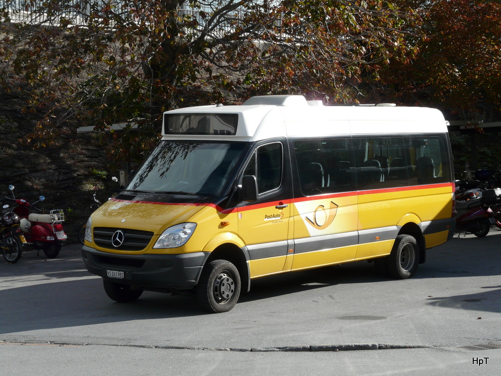 Postauto - Mercedes  VS 241981 in Brig am 22.09.2014