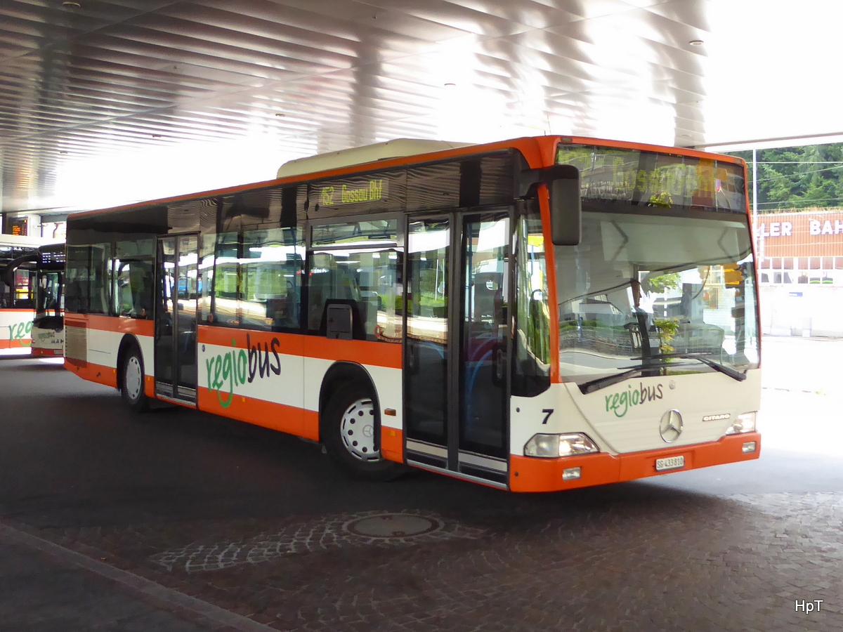 regiobus - Mercedes Citaro  Nr.7  SG  433811 unterwegs in Gossau am 24.07.2016