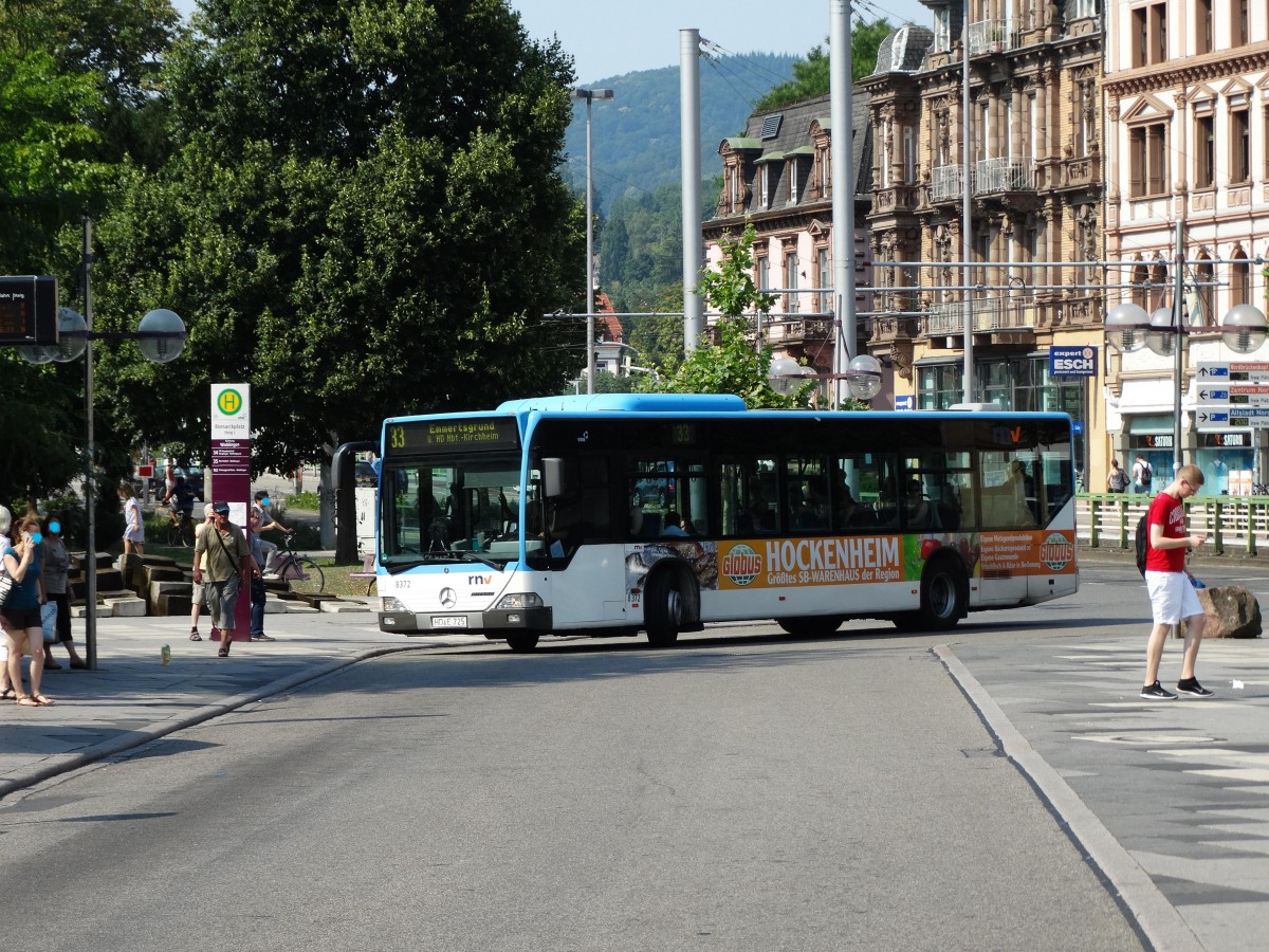 RNV Mercedes Benz Citaro C 8372 am 03.07.15 in Heidelberg
