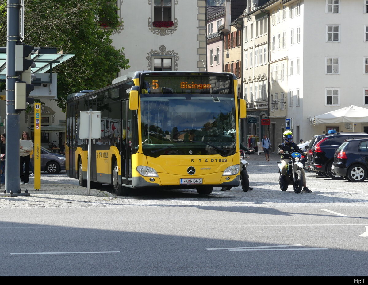 S T A D TBUS Feldkirch - Mercedes Citaro FK.NIGG 6  unterwegs in Feldkirch am 08.07.2022
