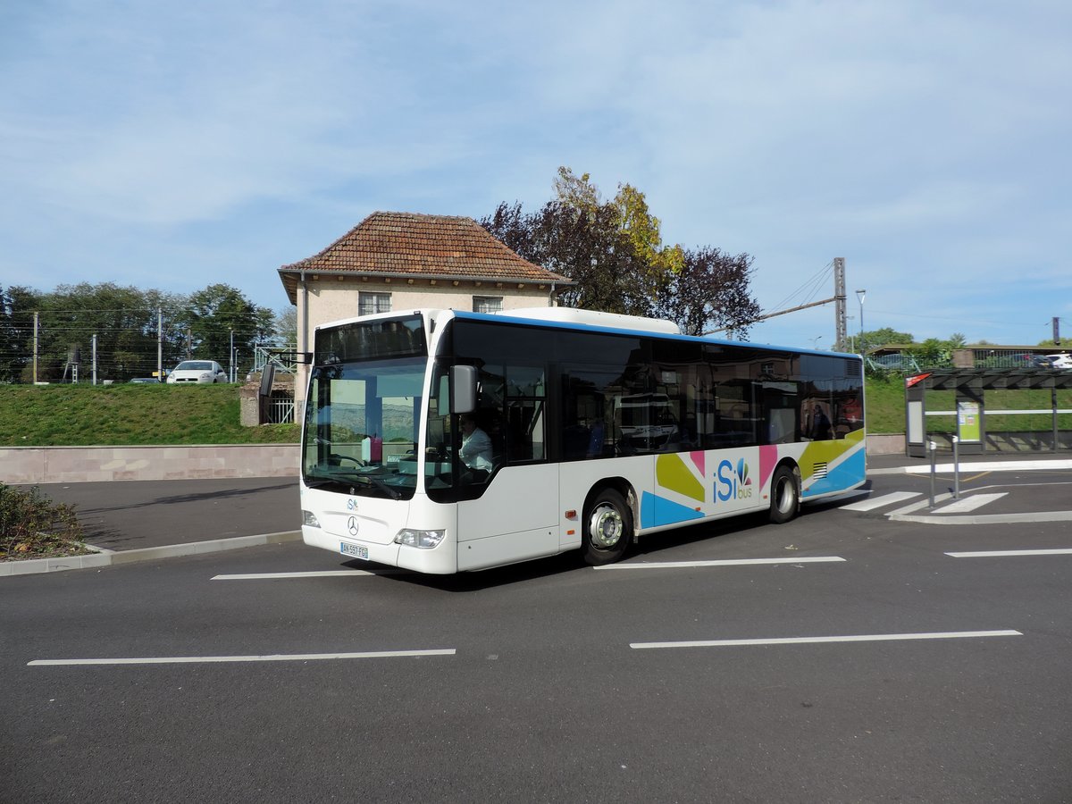Sarrebourg - Isibus - 24. Oktober 2019 : Citaro K im Einsatz auf der Linie 1.