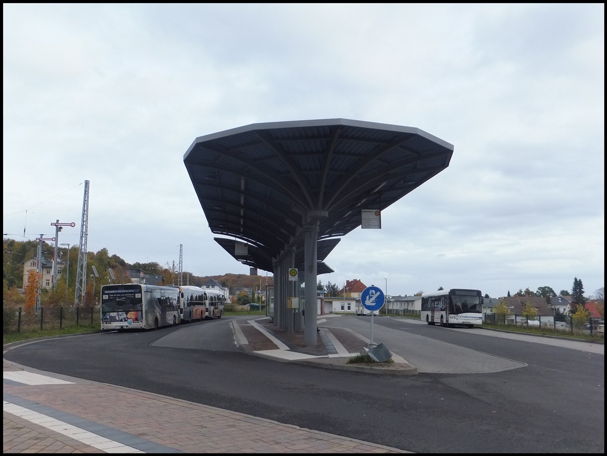 Sassnitz Busbahnhof am 20.10.2013