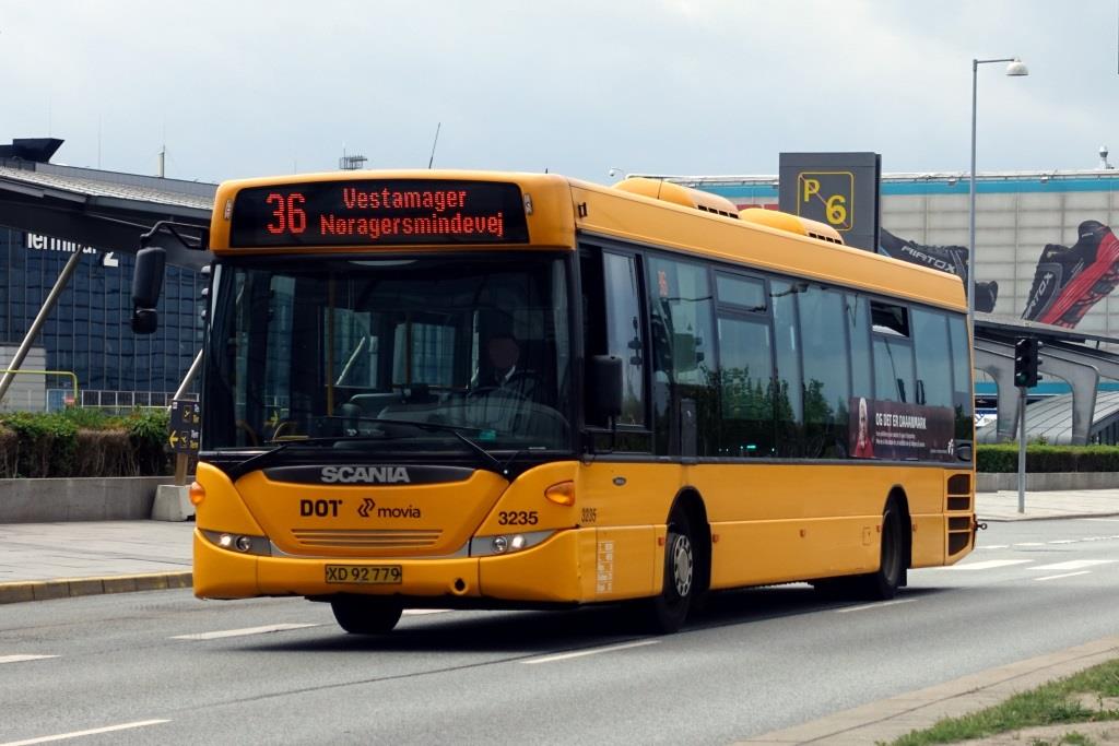 Scania CityLink  DOT movia , Kopenhagen Juni 2019