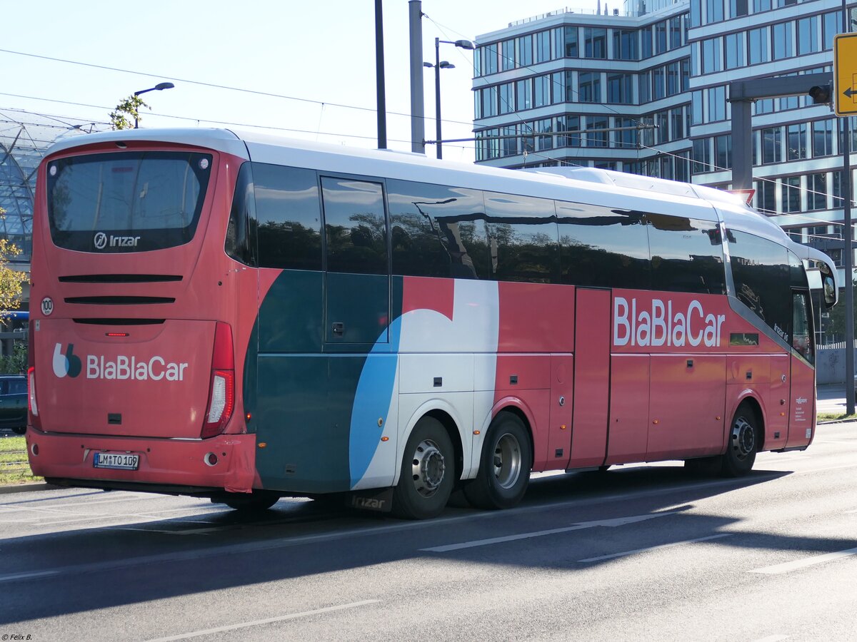 Scania Irizar von BlaBlaCar/To Europe aus Deutschland in Berlin am 10.10.2021