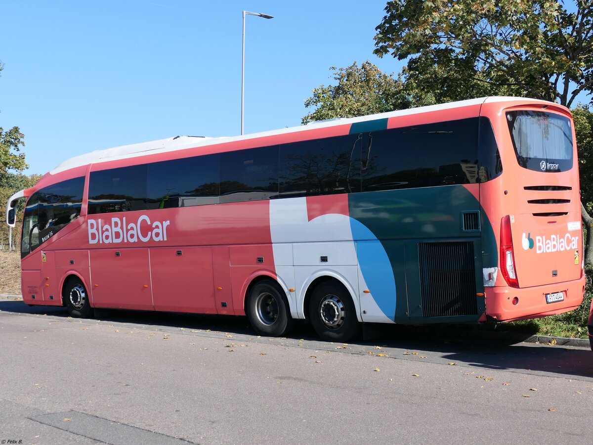 Scania Irizar von BlaBlaCar/Touring Tours & Travel aus Deutschland in Berlin am 10.10.2021