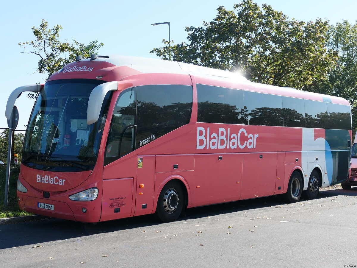Scania Irizar von BlaBlaCar/Touring Tours & Travel aus Deutschland in Berlin am 10.10.2021