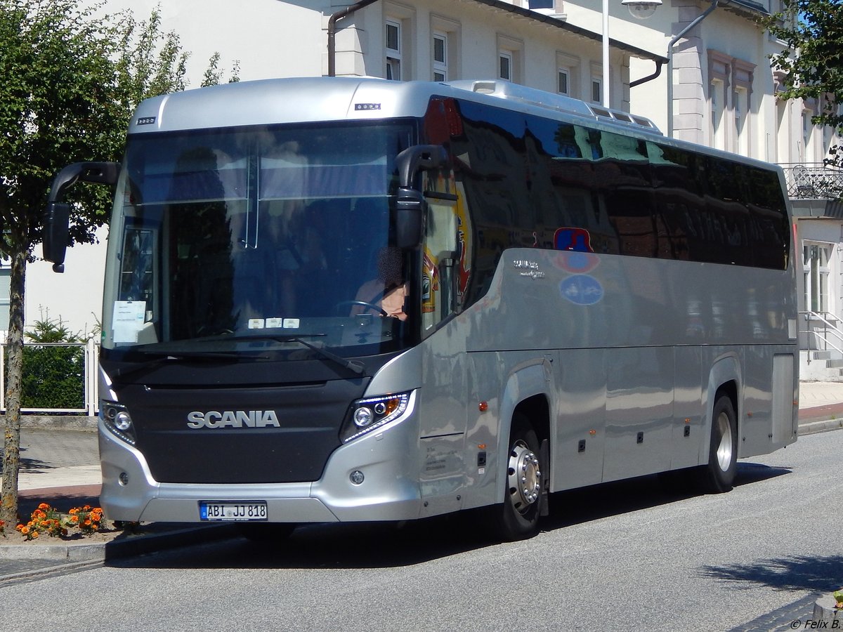 Scania Touring von IDL Tours aus Deutschland in Sassnitz am 15.07.2017