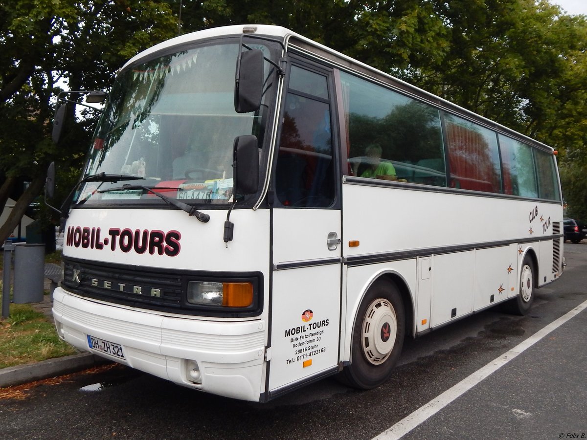 Setra 210 H von Mobil-Tours aus Deutschland in Stralsund am 25.08.2015