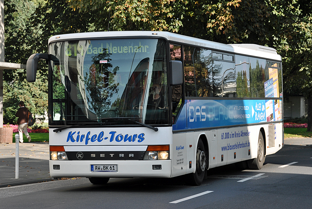 Setra 215  Kirfel-Tours , AW-BK 61 in Bad Neuenahr - 24.09.2013