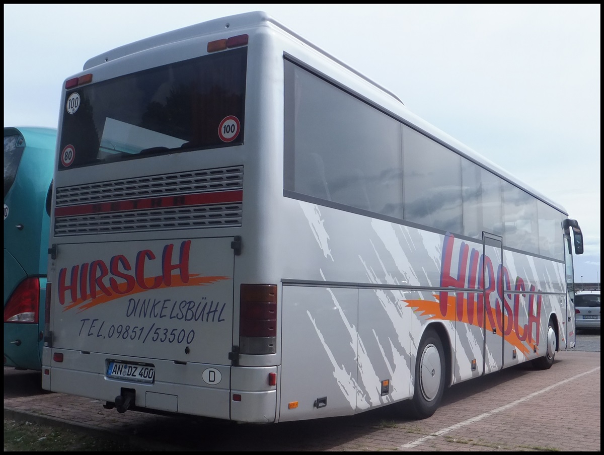 Setra 315 GT-HD von Hirsch aus Deutschland im Stadthafen Sassnitz am 01.09.2013