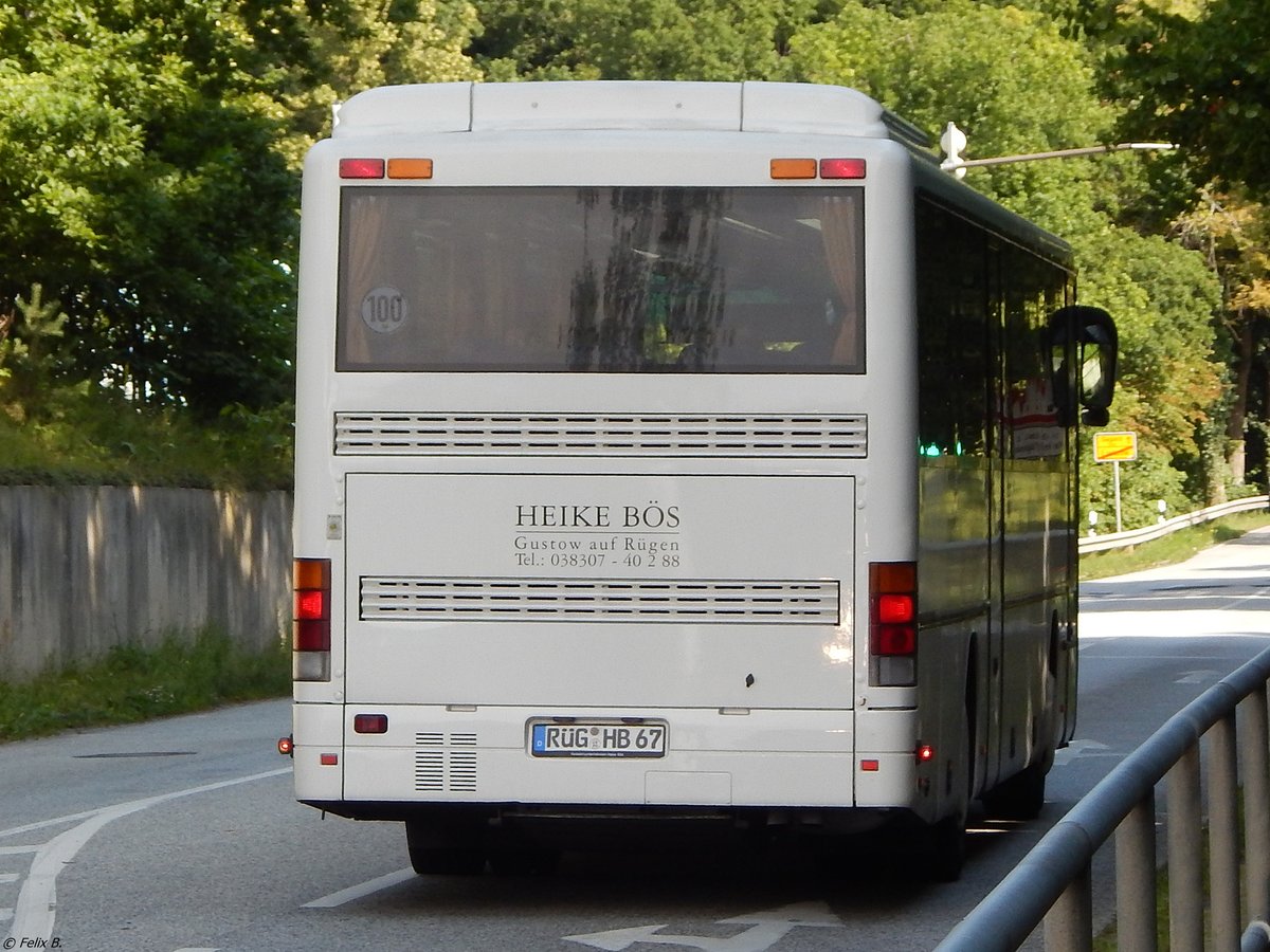 Setra 315 H von Heike Bös aus Deutschland in Lietzow am 14.07.2015