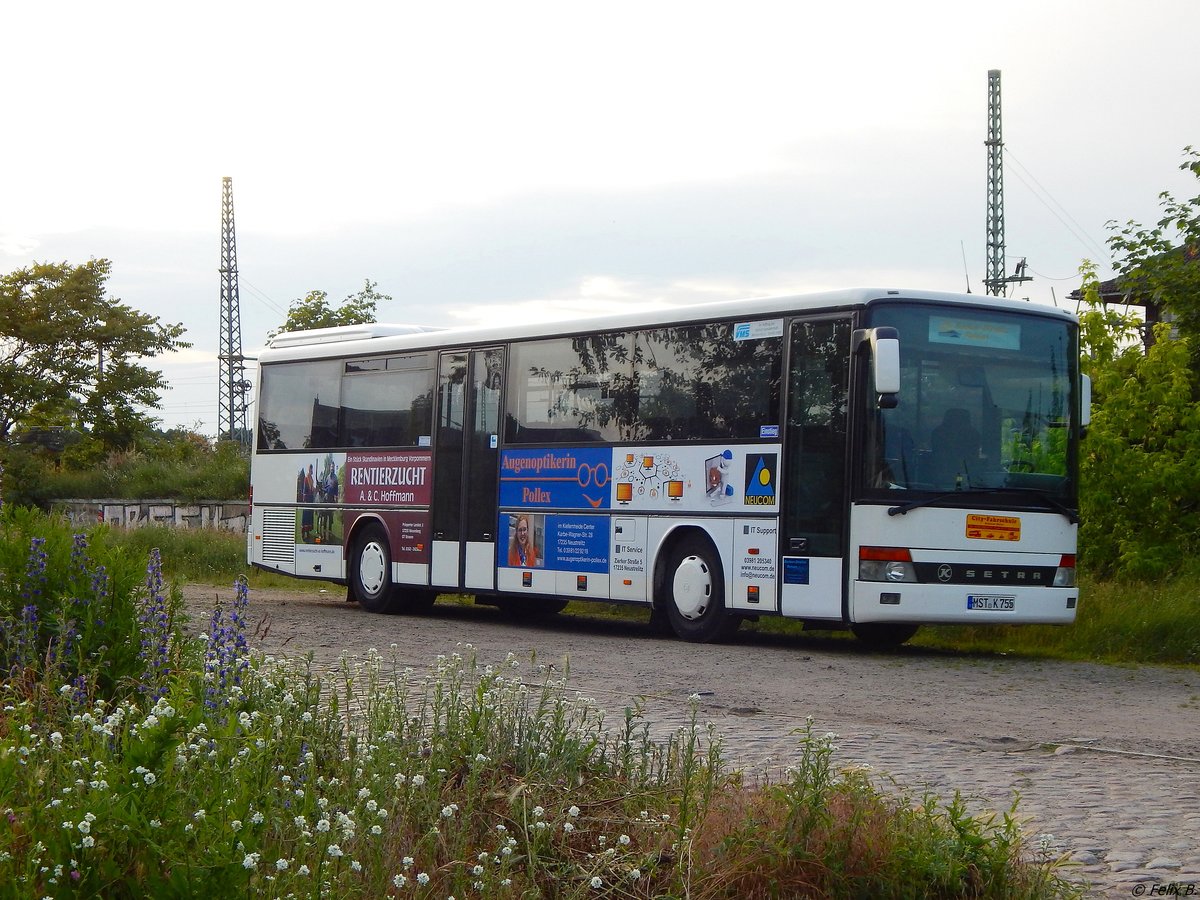 Setra 315 UL von Becker-Strelitz Reisen aus Deutschland in Neubrandenburg am 21.06.2017