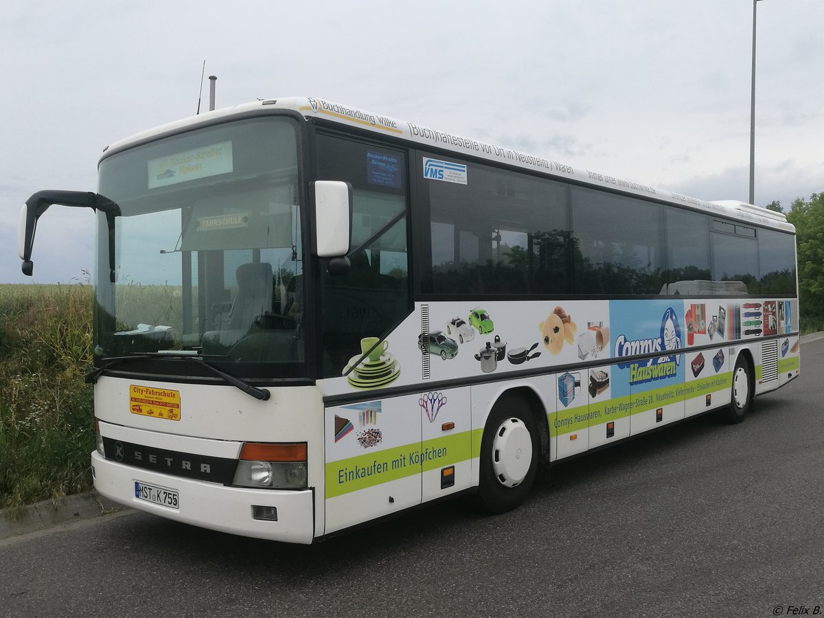 Setra 315 UL von Becker-Strelitz Reisen aus Deutschland in Neubrandenburg am 24.06.2017