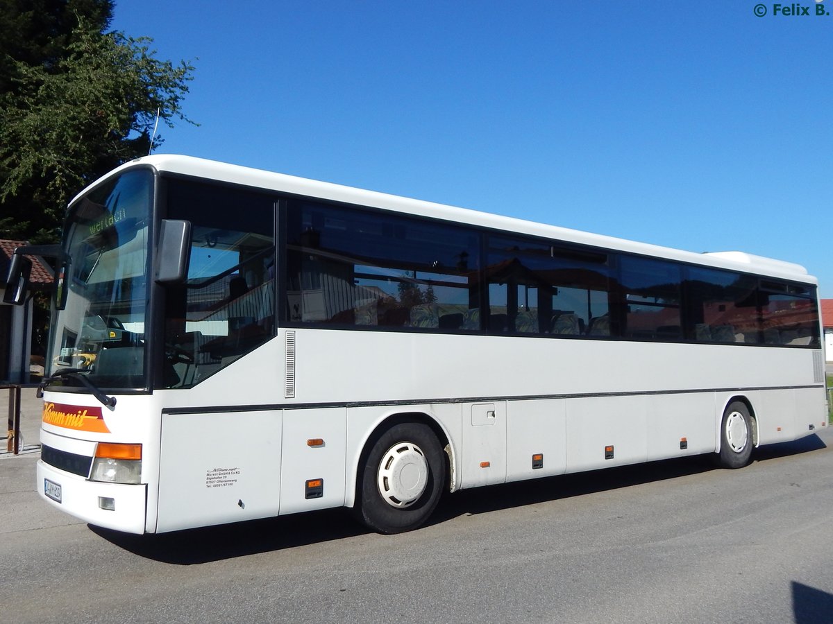 Setra 315 UL von Komm mit Reisen aus Deutschland in Wertach am 07.08.2015
