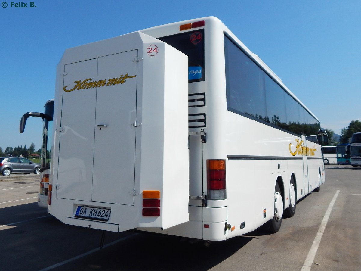 Setra 317 GT-HD von Komm mit Reisen aus Deutschland in Ofterschwang am 08.08.2015