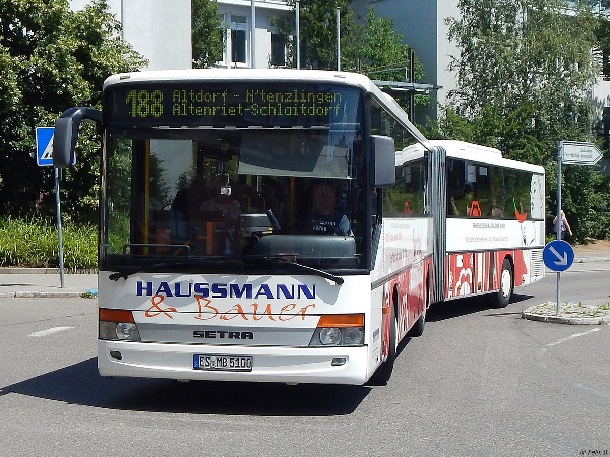 Setra 321 UL von Haussmann & Bauer aus Deutschland in Nürtingen am 20.06.2018