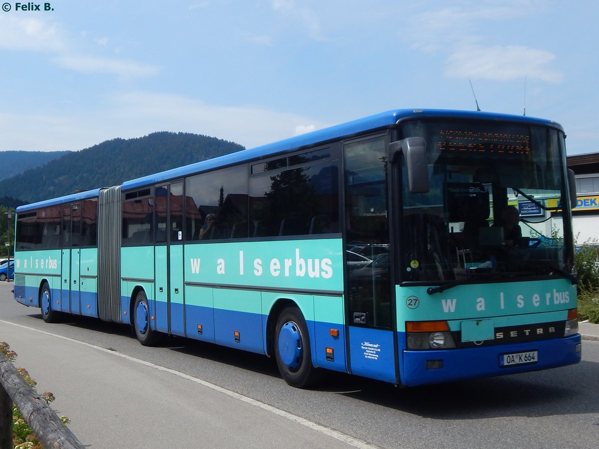 Setra 321 UL von Komm mit Reisen aus Deutschland in Oberstdorf am 08.08.2015