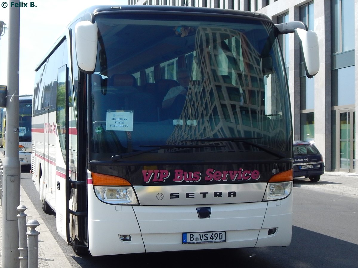 Setra 411 HD von Vip-Bus-Service aus Deutschland in Berlin am 08.06.2016