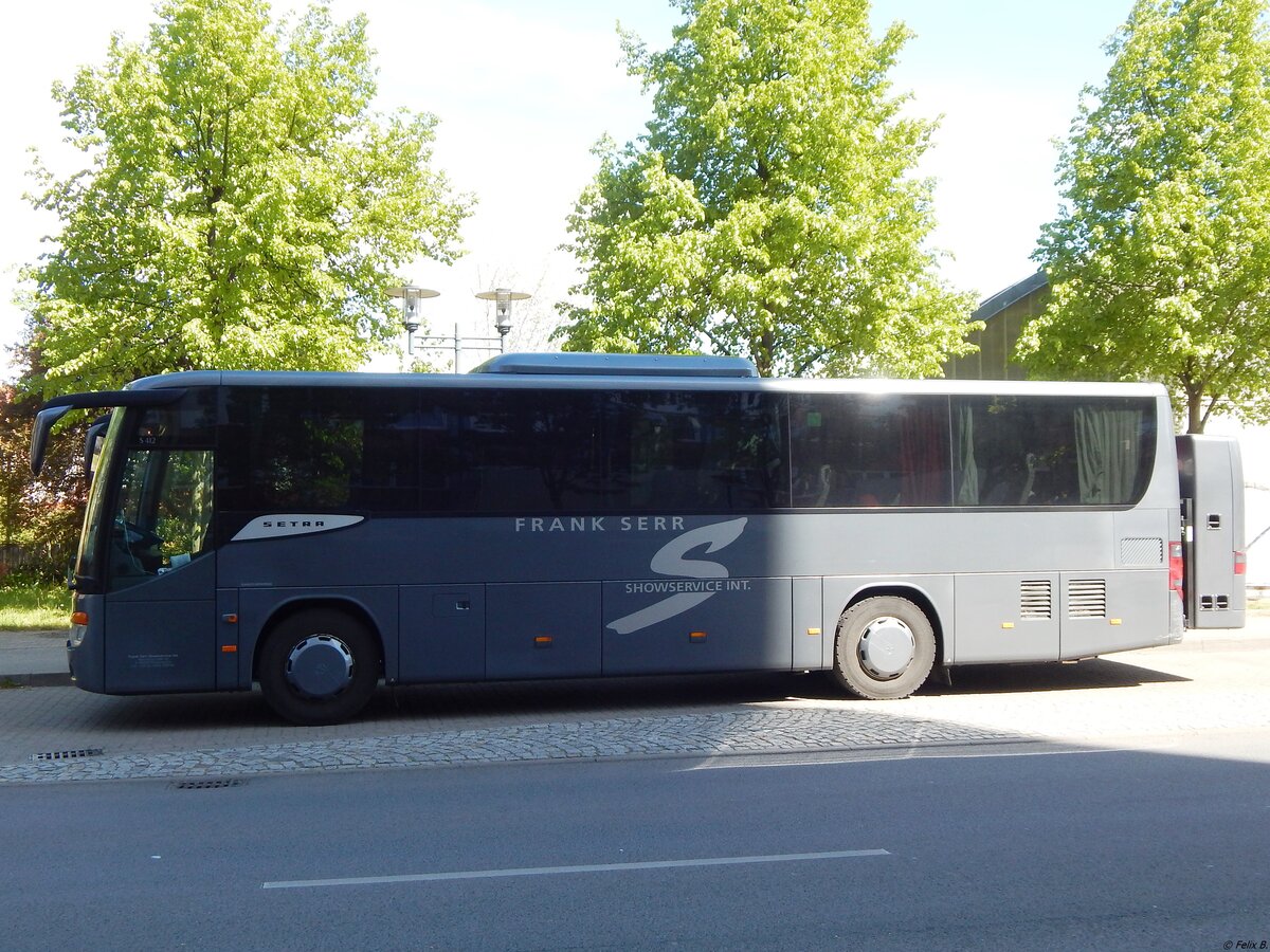 Setra 412 UL von Showservice International aus Deutschland in Neubrandenburg am 12.05.2019