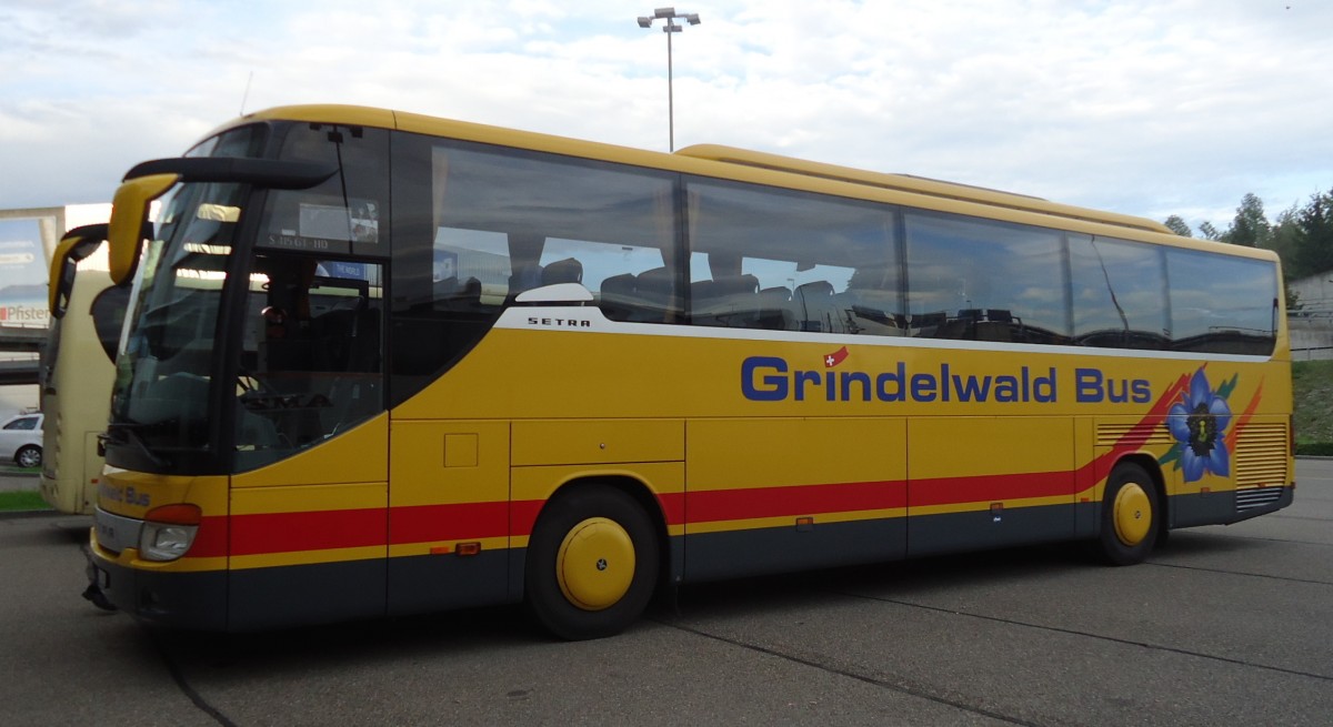 Setra 415 GT HD, Grindelwald Bus (Oberland Tour), Zurich Airport août 2014