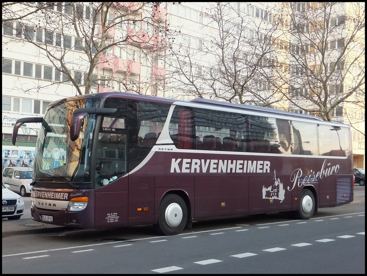 Setra 415 GT-HD von Kervenheimer aus Deutschland in Berlin am 25.04.2013