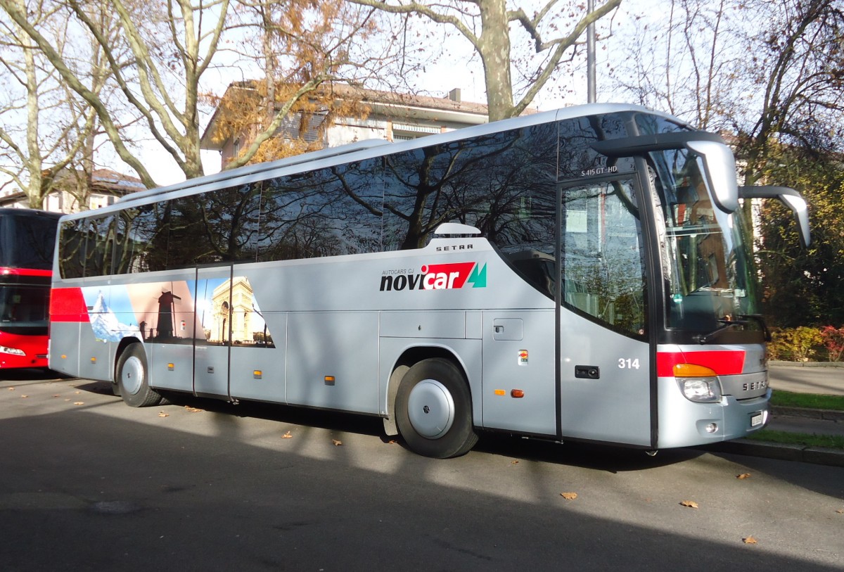Setra 415 GT HD, Novicar, Berne novembre 2014