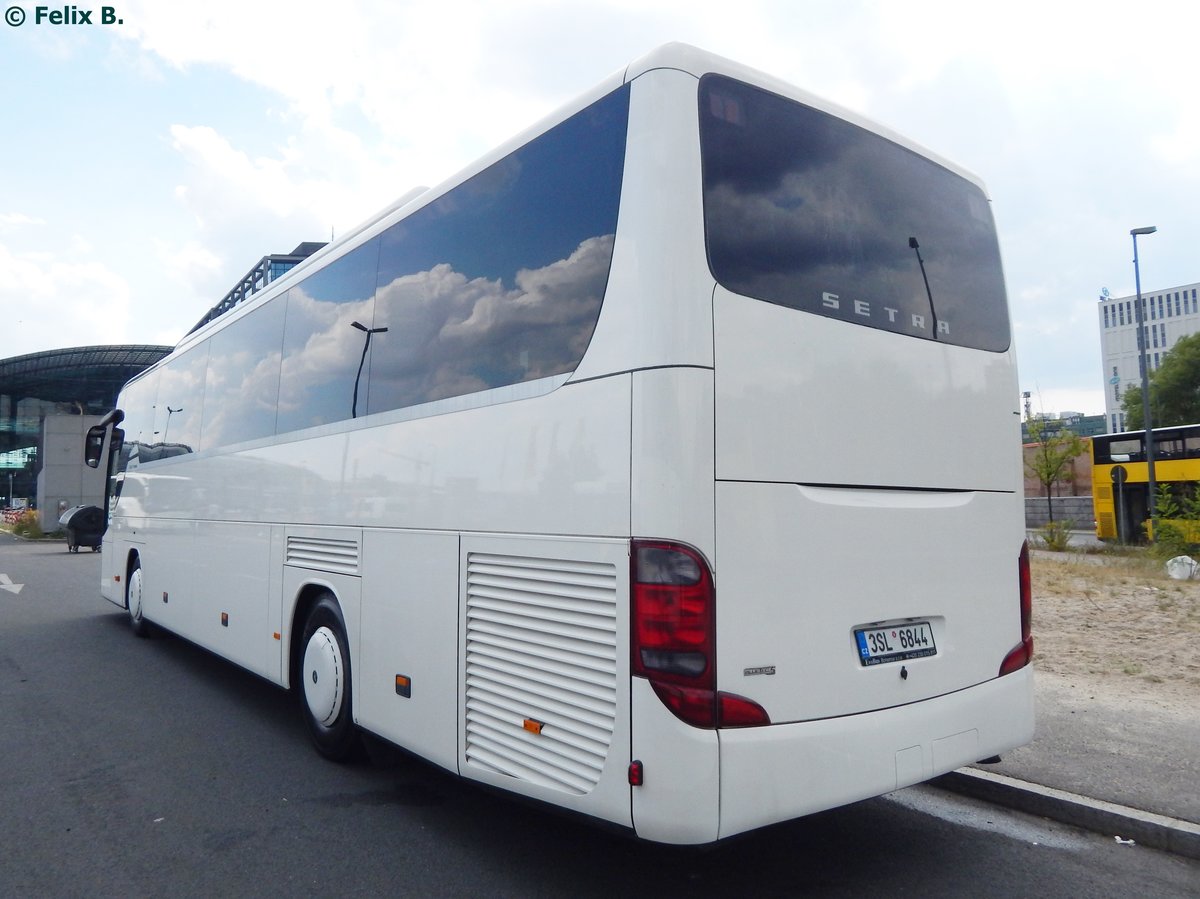 Setra 415 GT-HD von T-Bus aus Tschechien in Berlin am 23.08.2015
