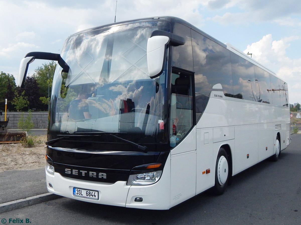 Setra 415 GT-HD von T-Bus aus Tschechien in Berlin am 23.08.2015