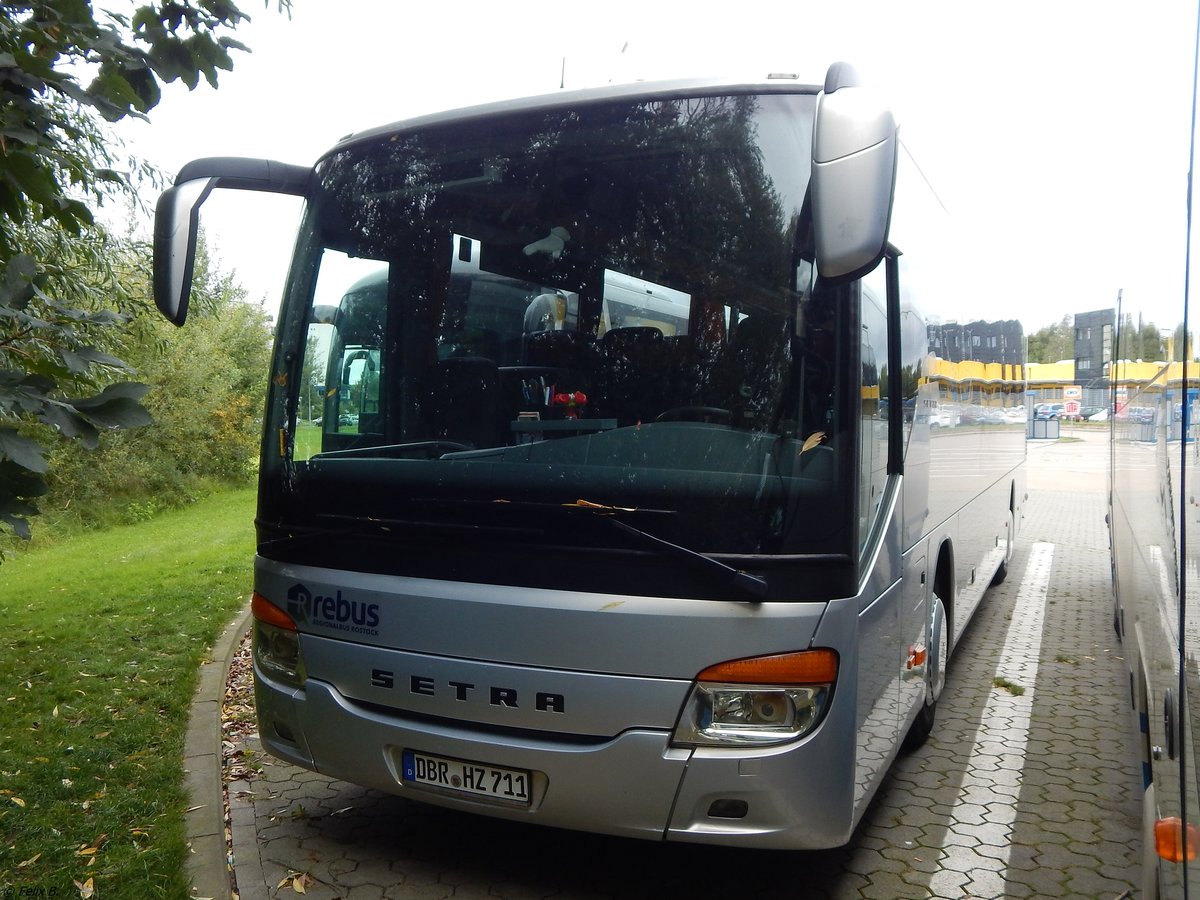 Setra 415 GT von Regionalbus Rostock in Rostock am 07.09.2017