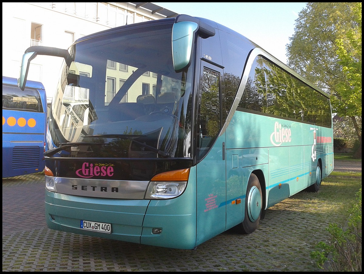 Setra 415 HD von Giese aus Deutschland in Bergen am 16.05.2013