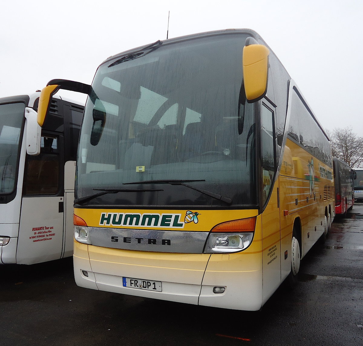 Setra 415 HDH Hummel Reisen, Berne novembre 2016