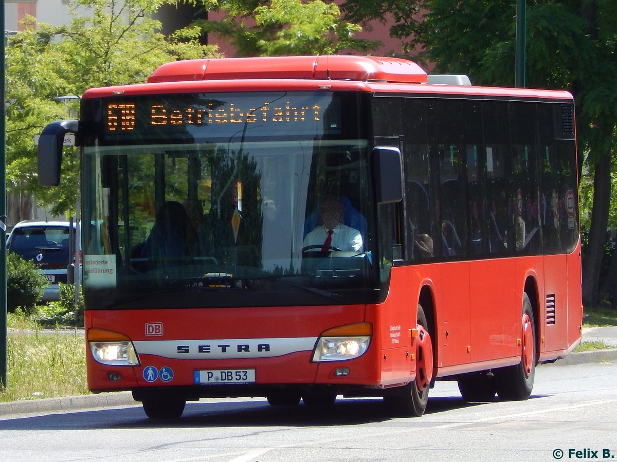 Setra 415 NF von DB Regiobus Ost GmbH in Potsdam am 07.06.2016