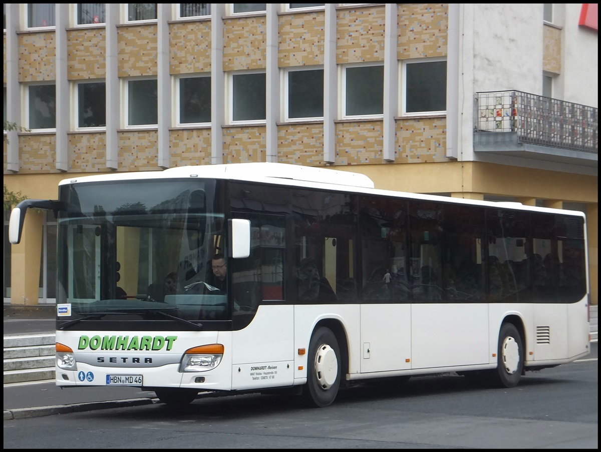 Setra 415 NF von Domhardt aus Deutschland in Suhl am 16.10.2013