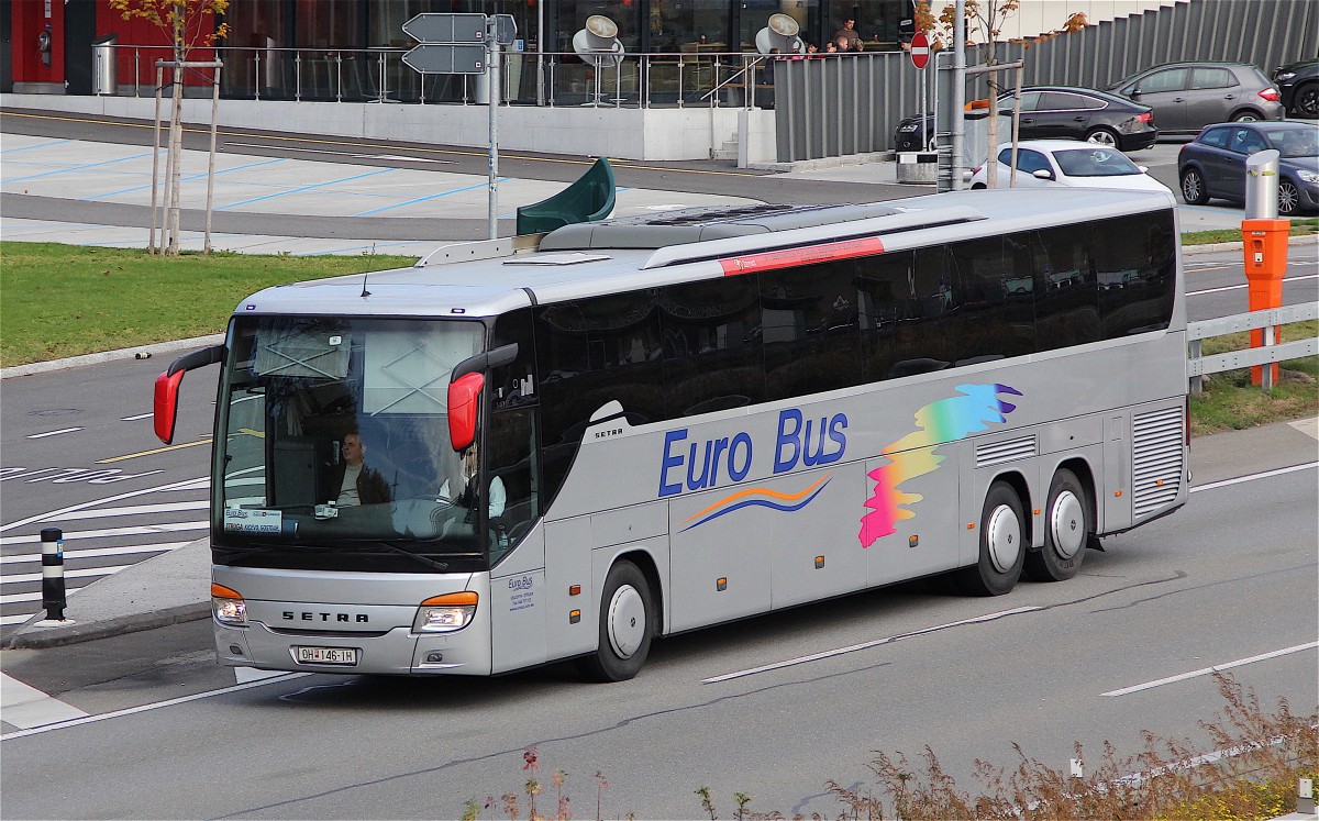 Setra 416 GT HD, Euro Bus, près de Berne octobre 2015 