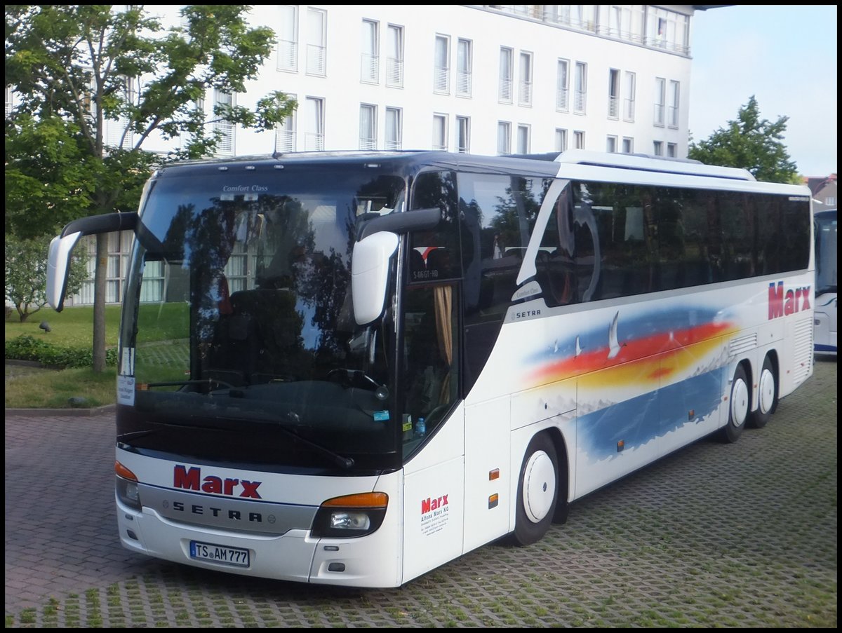 Setra 416 GT-HD von Marx aus Deutschland in Bergen am 02.07.2014