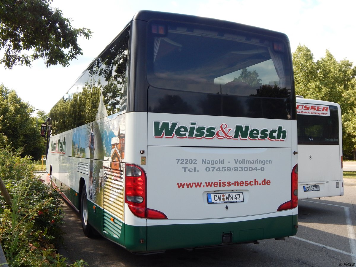 Setra 416 GT-HD von Weiss & Nesch aus Deutschland in Sindelfingen am 21.06.2018
