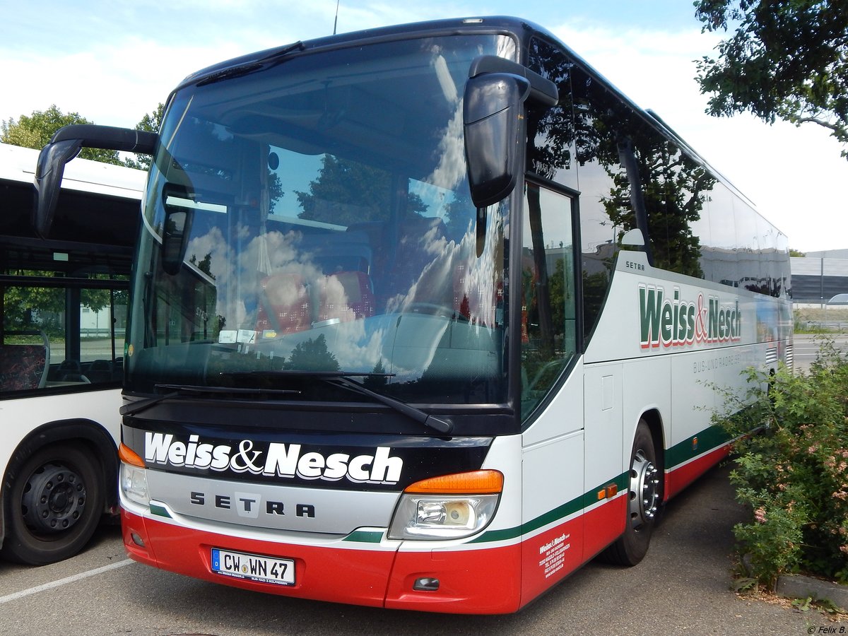Setra 416 GT-HD von Weiss & Nesch aus Deutschland in Sindelfingen am 21.06.2018