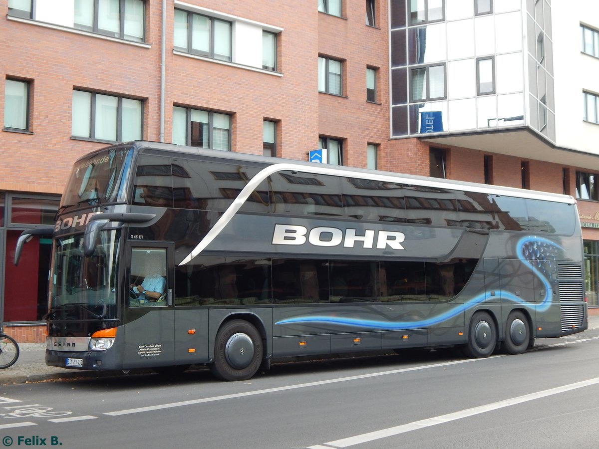 Setra 431 DT von Bohr aus Deutschland in Berlin am 23.08.2015