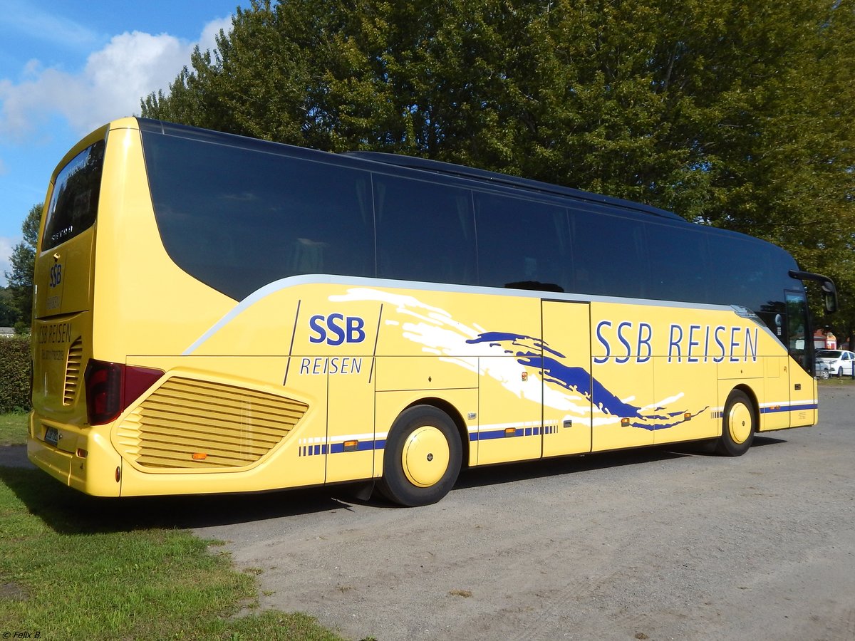 Setra 515 HD von SSB Reisen aus Deutschland in Binz am 30.08.2017