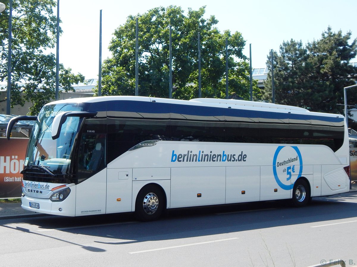 Setra 516 HD von BerlinLinienBus/URB in Berlin am 08.06.2016