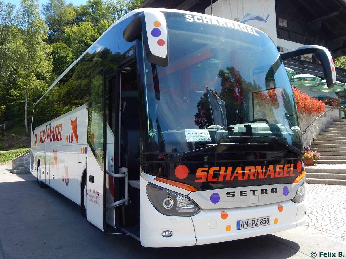 Setra 516 HD von Scharnagel aus Deutschland in Hohenschwangau am 11.08.2015