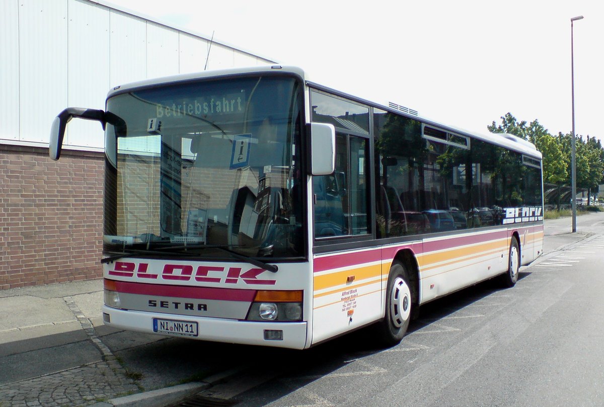 Setra  S 315 NF von Block Bus am 01.07.2013