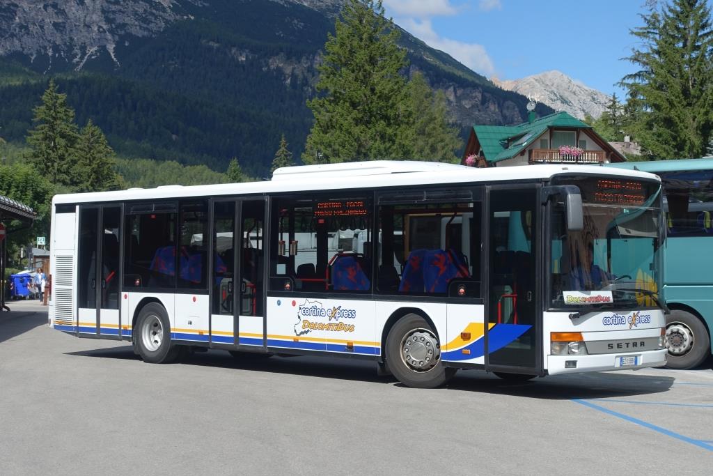 Setra S 315 NF  Dolomiti Bus - Cortina Express , Cortina d'Ampezzo 06.09.2016