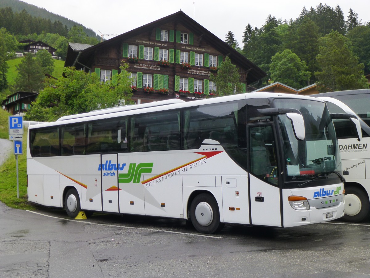 Setra S 415 GT-HD  Albus Zürich , Grindelwald/Schweiz 02.07.2014