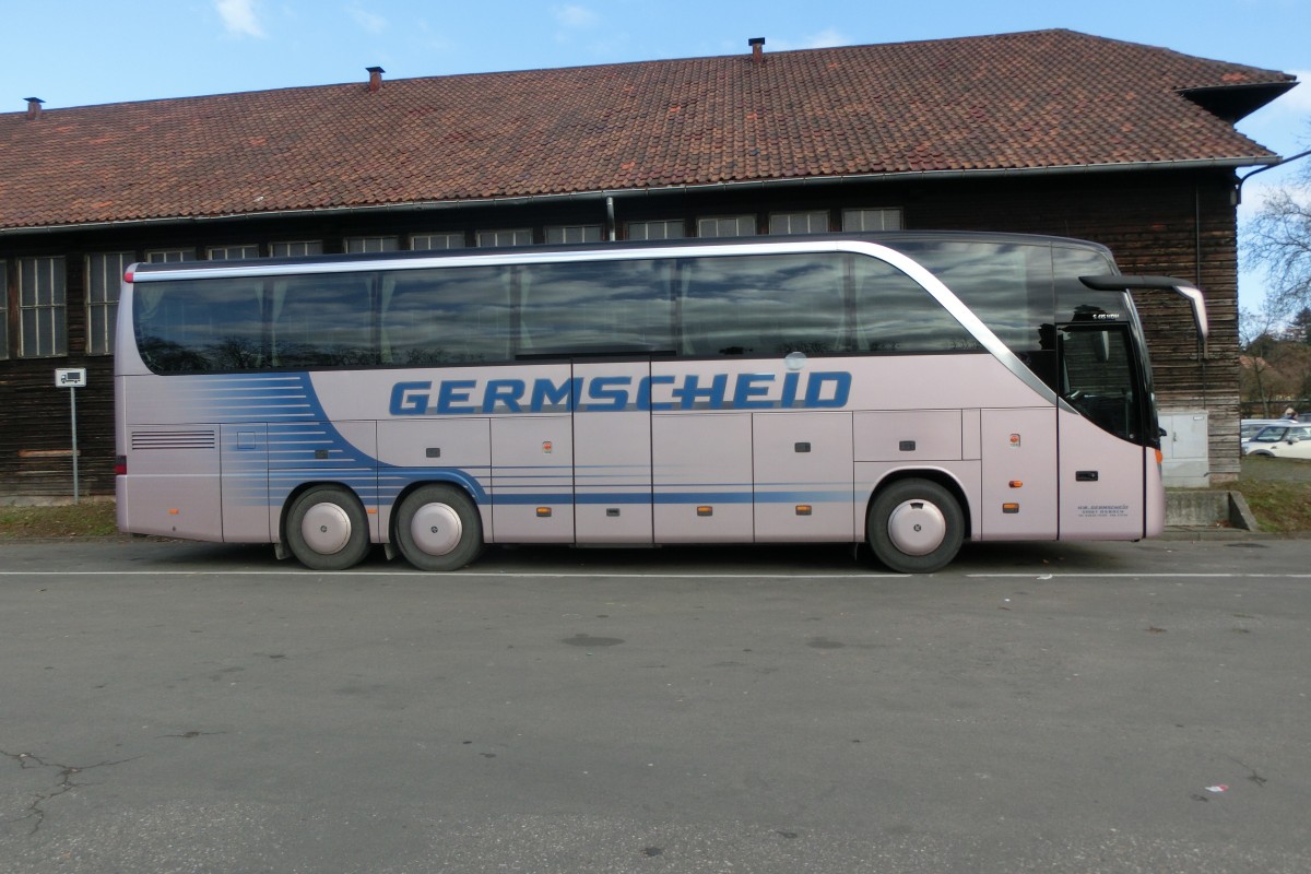 Setra S 415 HDH von Germscheid am 02.12.2013 in Landau/Pfalz