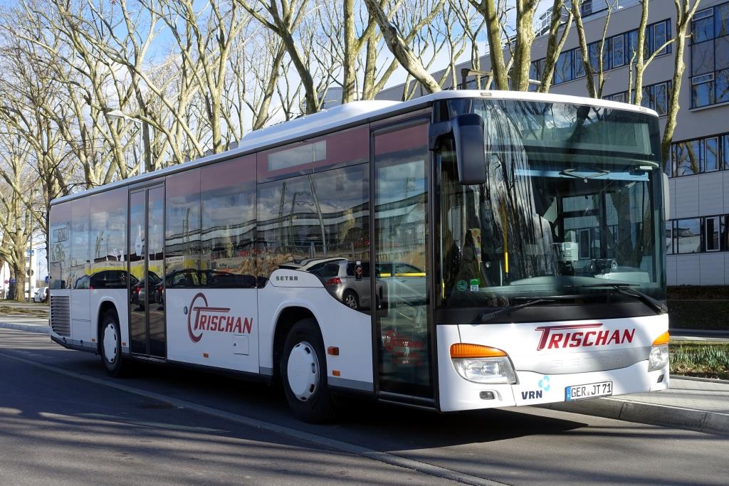 Setra S 415 NF  Trischan , Karlsruhe HBf/ZOB 08.03.2018