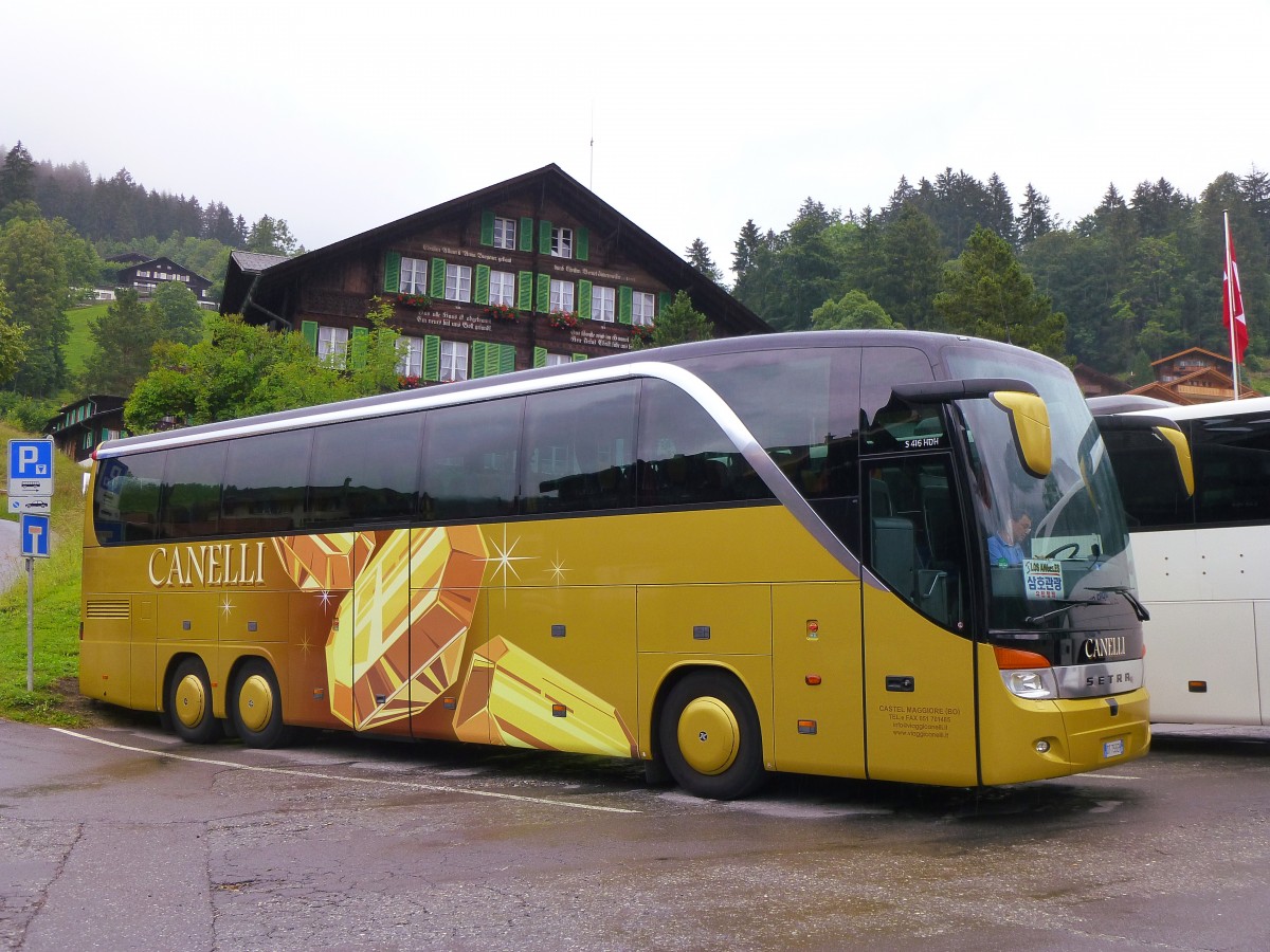 Setra S 416 HDH  Canelli , Grindelwald/Schweiz 05.07.2014