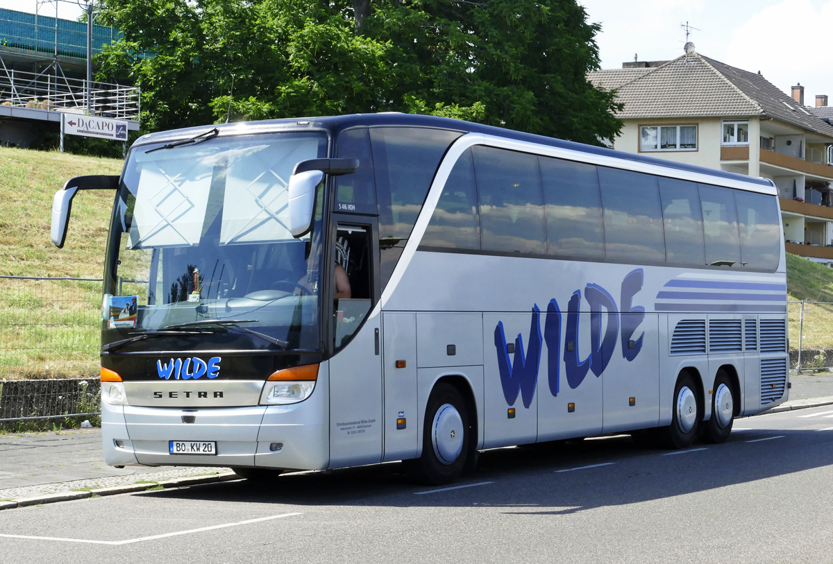 Setra S 416 HDH  Wilde  in Bonn - 07.07.2017