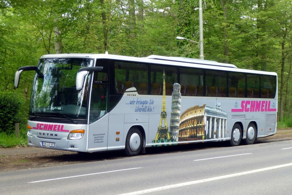 Setra S 417 GT-HD  Schnell , Karlsruhe 17.05.2015